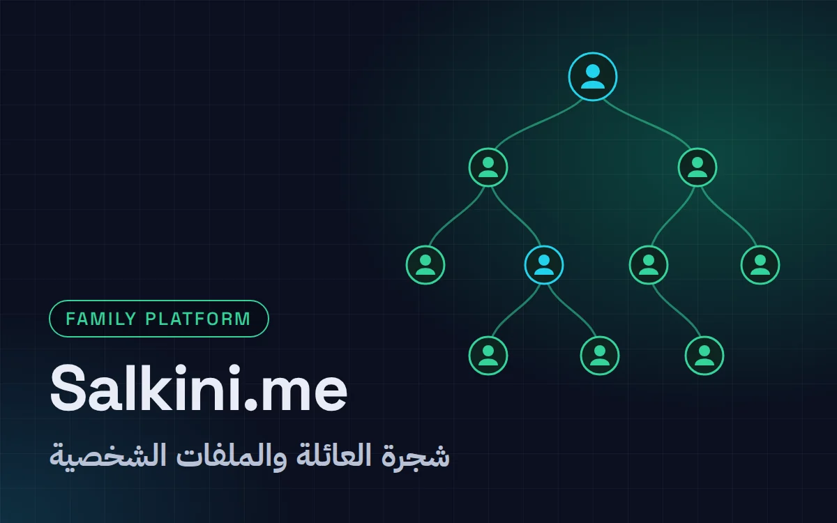 Salkini.me — Family Tree & Portfolio Platform