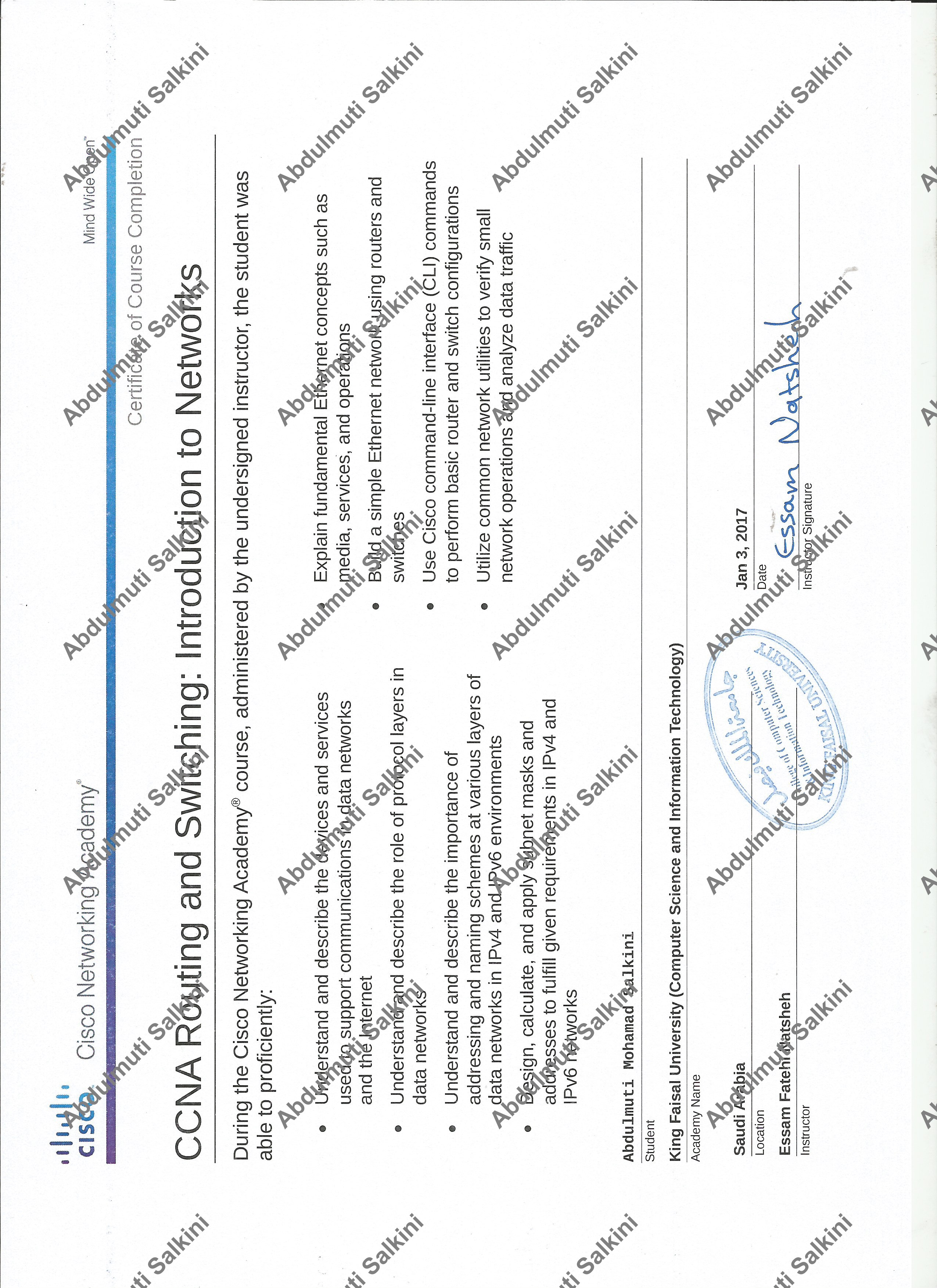 CCNA Routing and Switching: Introduction to Networks