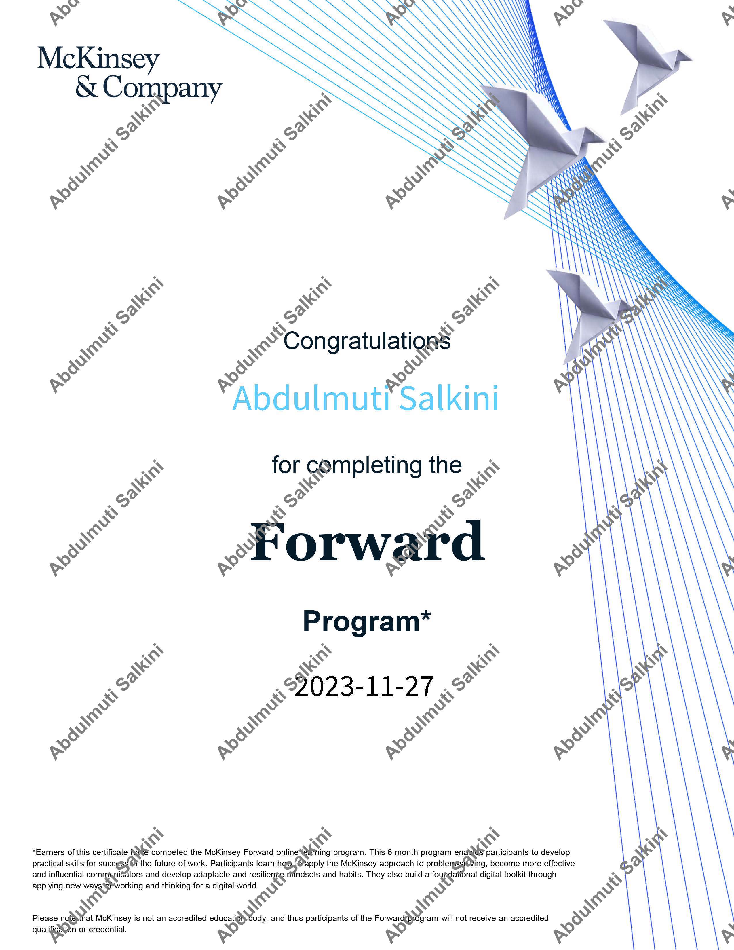 McKinsey_Forward_Program